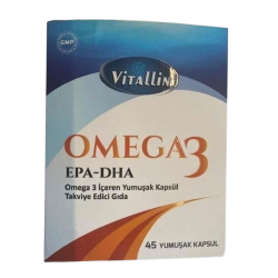 Vitallin Omega 3 45 Yumuşak Kapsül - Vitallin