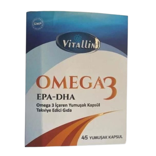  Vitallin Omega 3 45 Yumuşak Kapsül - 1