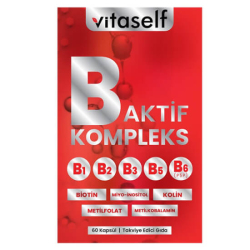 Vitaself B Aktif Kompleks 60 Kapsül - Vitaself