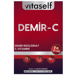 Vitaself Demir C 60 Kapsül - Vitaself