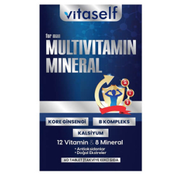 Vitaself Multivitamin For Man 60 Tablet - Vitaself