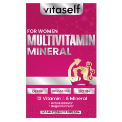 Vitaself Multivitamin For Women 60 Tablet - Vitaself