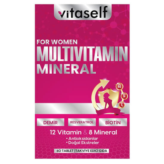  Vitaself Multivitamin For Women 60 Tablet - 1