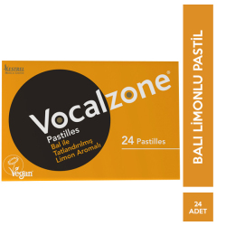 Vocalzone - Vocalzone Ballı Limonlu Pastil 24 lü Vocalzone - Vocalzone Ballı Limonlu Pastil 24 lü