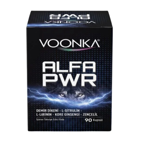  Voonka Alfa PWR Demir Dikeni L-Arjinin Kore Ginsengi 90 Kapsül - 1