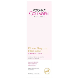 Voonka - Voonka Biocosmetics Atelocollagen El ve Boyun Maskesi 75 ML Voonka - Voonka Biocosmetics Atelocollagen El ve Boyun Maskesi 75 ML