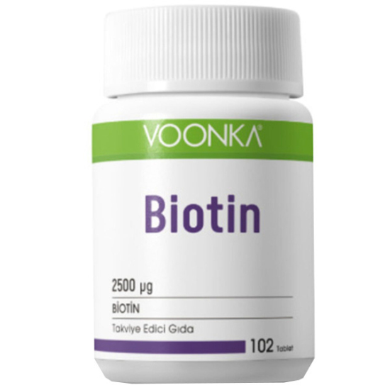 Voonka Biotin 2500 mcg 102 Tablet - 1