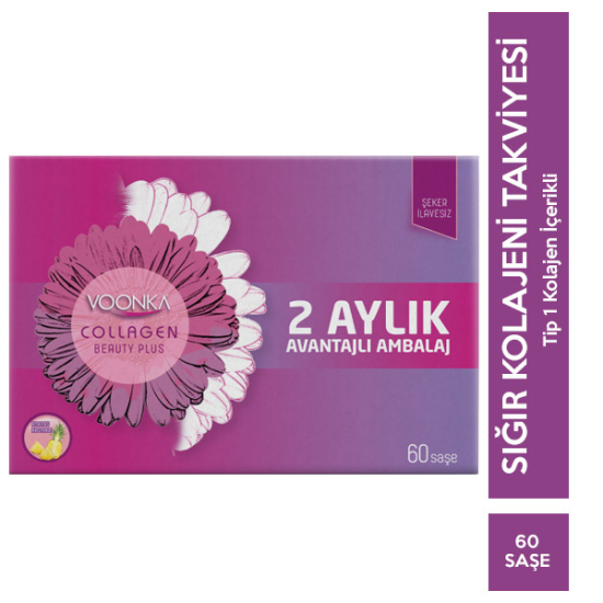 Voonka Collagen Beauty Plus 60 Saşe Ananas Aromalı - 1