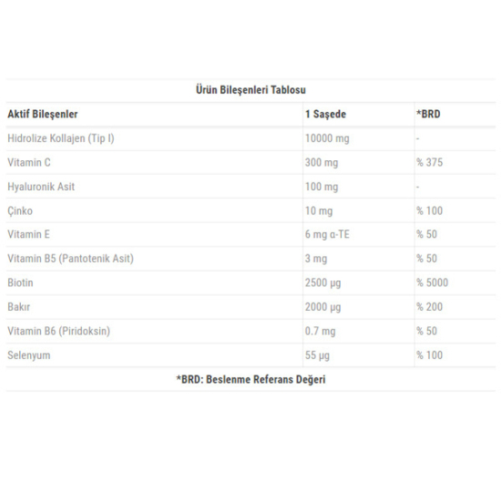 Voonka Collagen Beauty Plus 60 Saşe Ananas Aromalı - 2