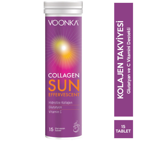 Voonka Collagen Sun 15 Effervescent Tablet - 1