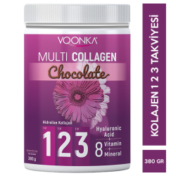 Voonka - Voonka Multi Collagen Chocolate 380 gr Voonka - Voonka Multi Collagen Chocolate 380 gr