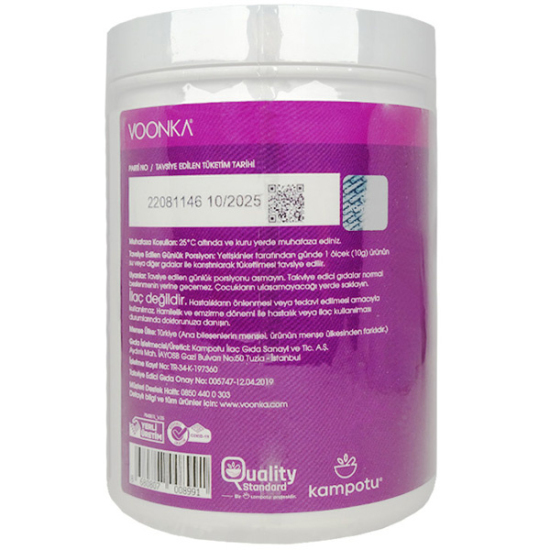 Voonka Multi Collagen Powder 450 GR C Vitamini İçeren Kolajen Takviyesi - 2
