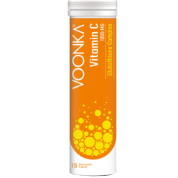 Voonka - Voonka Vitamin C 1000 mg Glutathione Complex 15 Efervesan Voonka - Voonka Vitamin C 1000 mg Glutathione Complex 15 Efervesan