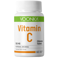 Voonka - Voonka Vitamin C Çiğneme 62 Tablet Voonka - Voonka Vitamin C Çiğneme 62 Tablet
