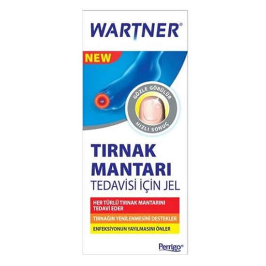 Wartner Tırnak Mantarı Tedavisi İçin Jel 7 ml özel fırça uçlu hızlı sonuç patentli 3 etkili formül el ayak bakım- 1