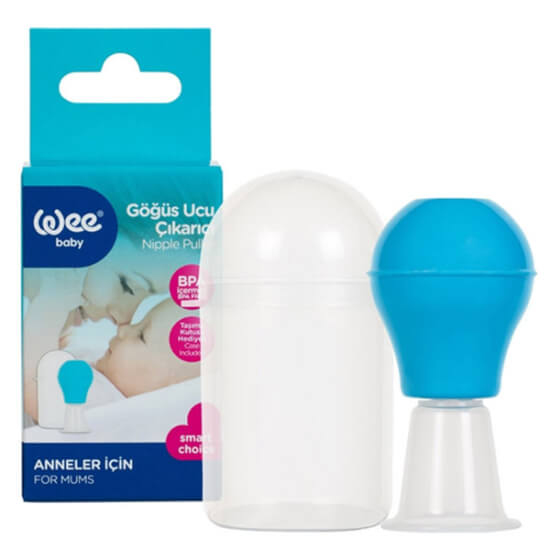 Wee Baby 285 göğüs ucu çıkarıcı, BPA içermez, kompakt tasarım, pratik kullanım, emzirme desteği sağlayan ürün görseli- 1