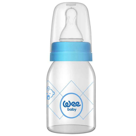 Wee Baby 877 Cam Biberon 125 ml - Mavi - 1