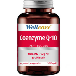 Wellcare Coenzyme Q10 100 mg 30 Kapsül