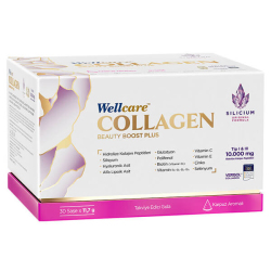 Wellcare Collagen Beauty Boost Plus 10000 mg 30 Saşe Karpuz Aromalı - Wellcare