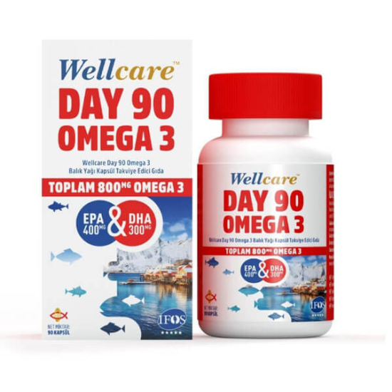  Wellcare Day 90 Omega 3 90 Kapsül - 1