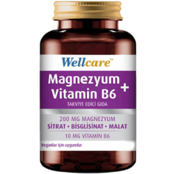 Wellcare Magnezyum Vitamin B6 30 Tablet - Wellcare