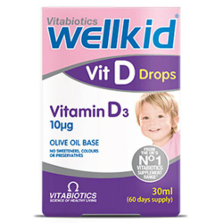Wellkid Vitamin D Drops 30 ml - Vitabiotics