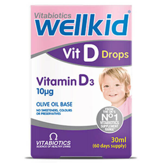  Wellkid Vitamin D Drops 30 ml - 1