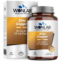 Wonlab Çinko Bakır 90 Tablet - Wonlab