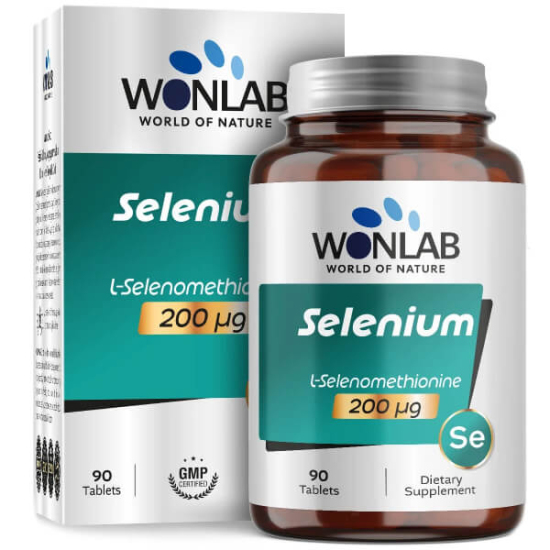 Wonlab Selenyum 200 mg 90 Tablet - 1