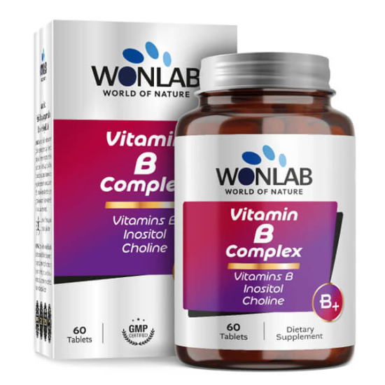  Wonlab Vitamin B Kompleks 60 Tablet - 1
