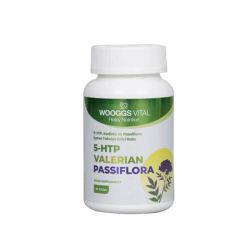 Wooggs Vital 5-HTP Valerian ve Passiflora Iteg 60 Tablet - Wooggs Vital
