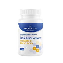 Wooggs Vital Iron Bisglycinate Vitamin C Iteg 120 Tablet - Wooggs Vital