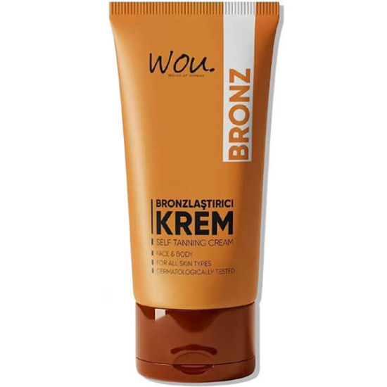  Wou World Of Unique Güneşsiz Bronzlaştırıcı ve Nemlendirici Krem Self Tanning 50 ml - 1
