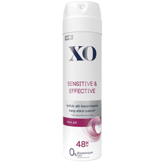  XO Sensitive Effective Kadın Sprey Deodorant 150 ml - 1