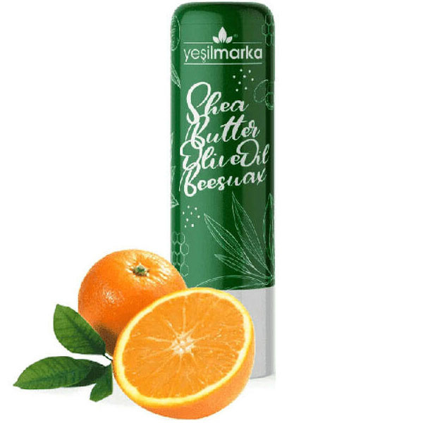 Yeşilmarka Doğal Dudak Balmı 4.15 gr Portakal Aromalı