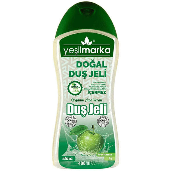 Yeşilmarka Doğal Duş Jeli Elma 400 ml