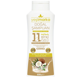 Yeşilmarka - Yeşilmarka Doğal Şampuan Kuru ve İnce Telli Saçlar 400 ml Yeşilmarka - Yeşilmarka Doğal Şampuan Kuru ve İnce Telli Saçlar 400 ml