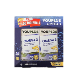 Youplus Omega-3 30 Kapsül Kofre – 2si %50 İndirimli - Youplus