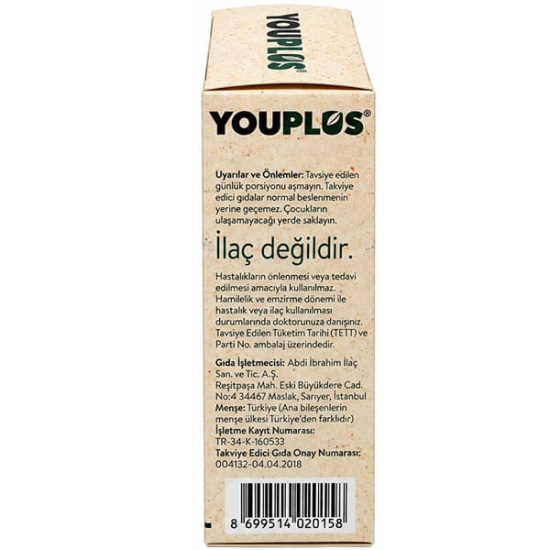 Youplus Vitamin C Çinko Propolis 20 Efervesan Tablet - 2