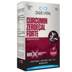 Zade Vital Curcumin Forte 1000 mg 40 Kapsül - Thumbnail