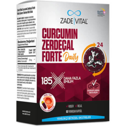 Zade Vital Curcumin Zerdeçal Forte Daily 60 Yumuşak Kapsül - Zade Vital