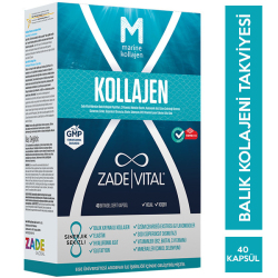 Zade Vital - Zade Vital Marine Collagen Hyaluronic Acid 40 Kapsül Kolajen Takviyesi Zade Vital - Zade Vital Marine Collagen Hyaluronic Acid 40 Kapsül Kolajen Takviyesi
