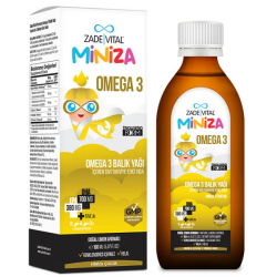 Zade Vital Miniza Omega 3 Balık Yağı 150 ml - Zade Vital