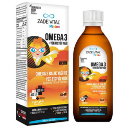 Zade Vital Miniza Omega 3 ve Yer Fıstığı Yağı 150 ml - Zade Vital