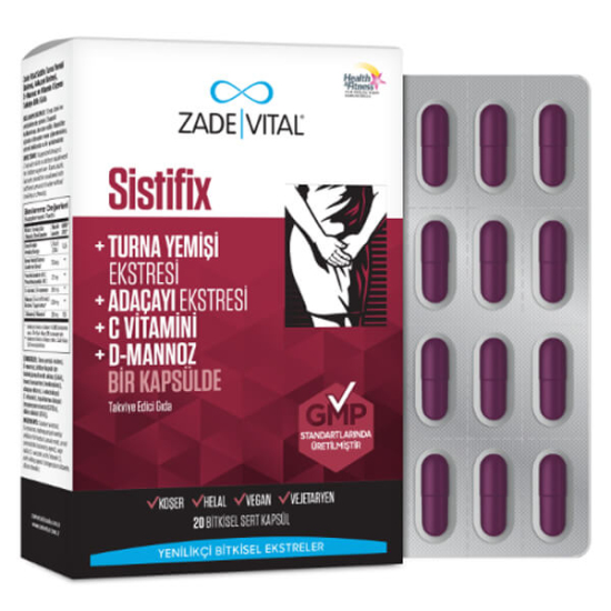  Zade Vital Sistifix 20 Kapsül - 1
