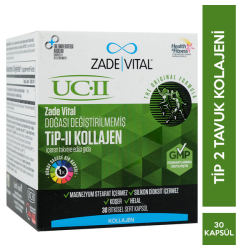 Zade Vital - Zade Vital UC II Tip 2 Collagen 30 Kapsül Zade Vital - Zade Vital UC II Tip 2 Collagen 30 Kapsül