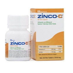 Zinco C 15 mg 30 Tablet - Zinco